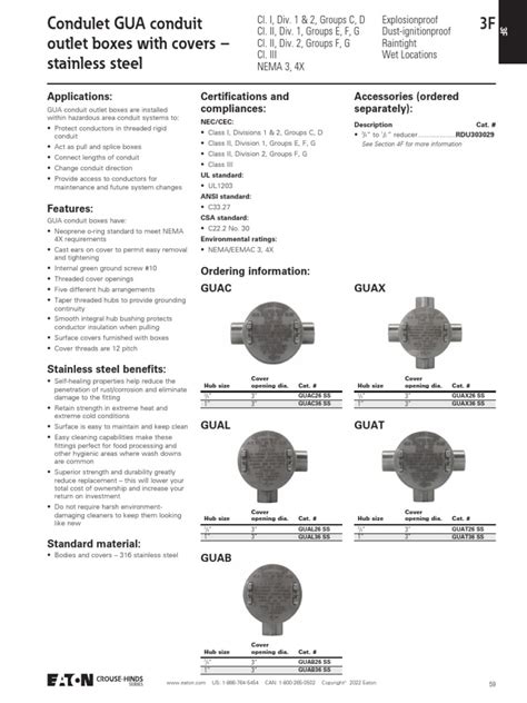 crouse hinds gua catalog